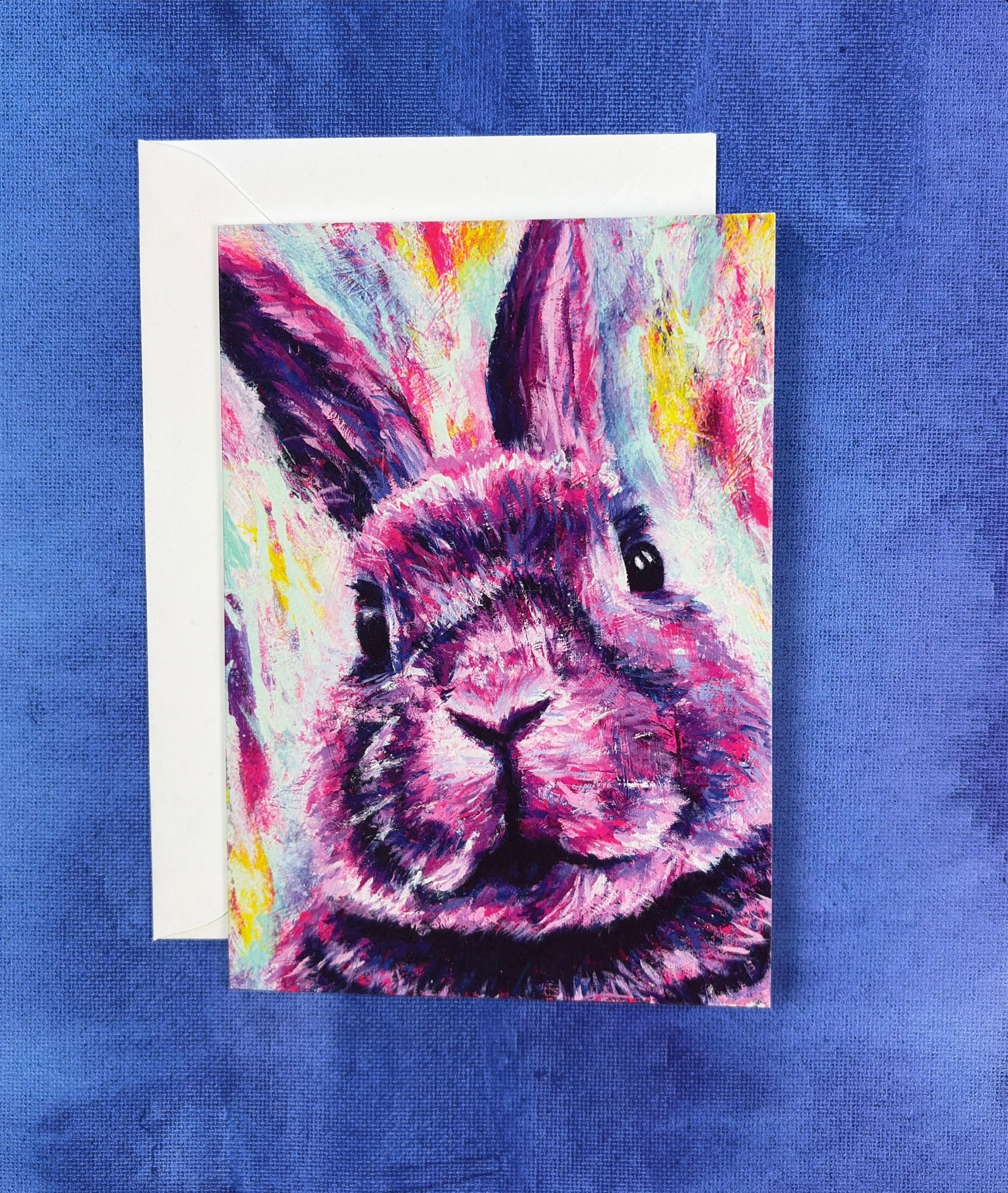 Electric Hare - Greeting Card