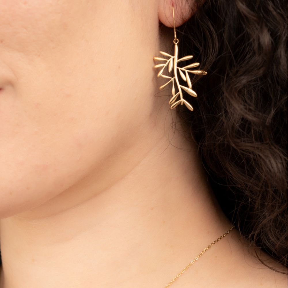 Rooted and Rising Branch Earrings