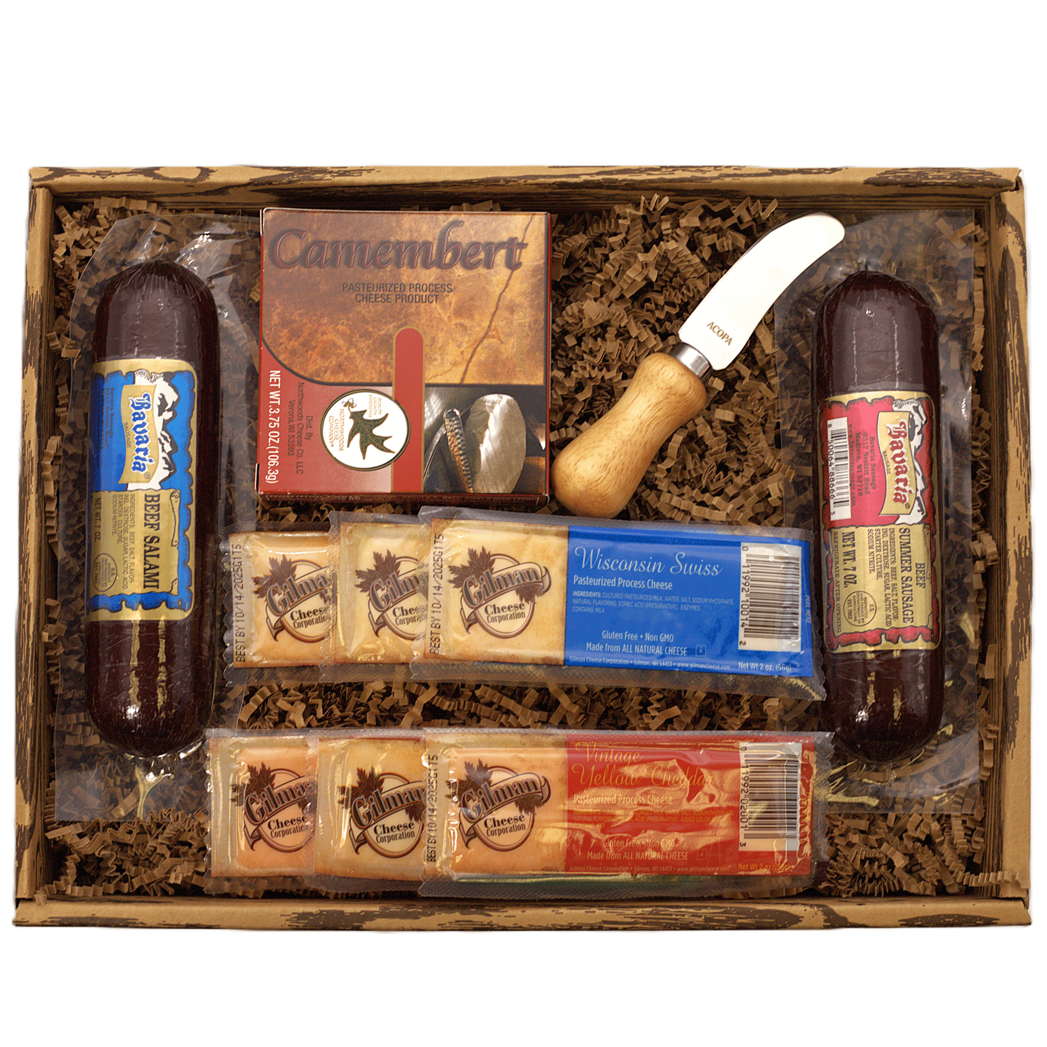 Deluxe Meat & Cheese Gift Box