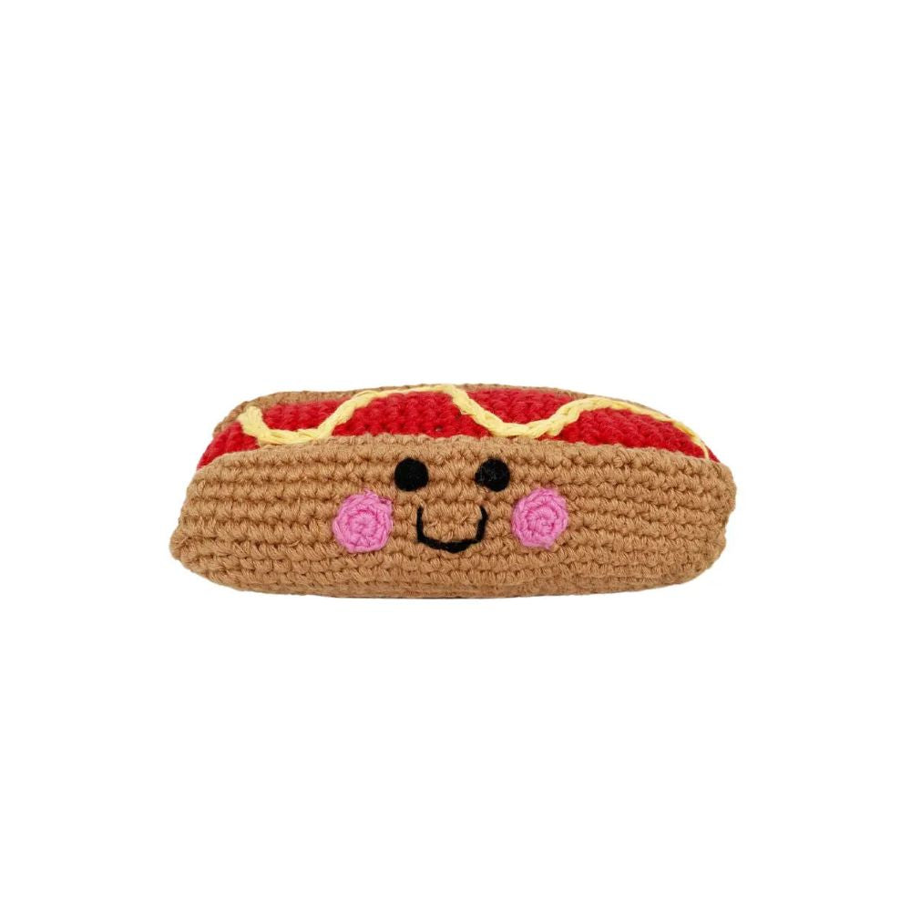 Friendly Hot Dog Rattle