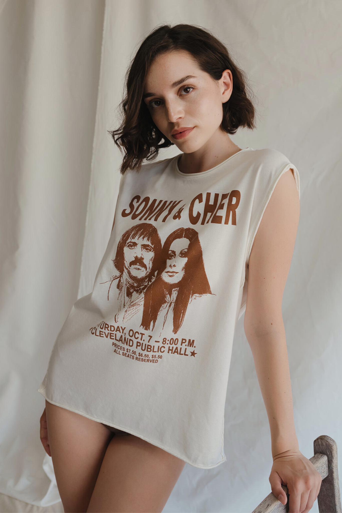 Sonny & Cher Oversized Tank