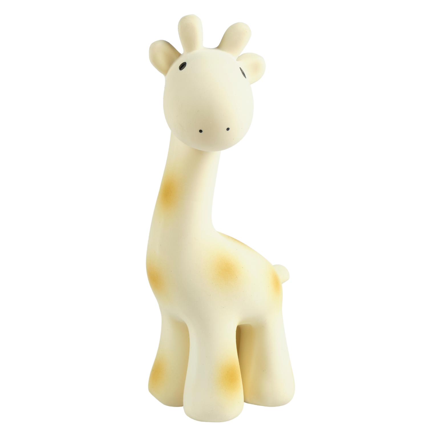 Giraffe Natural Organic Rubber Teether, Rattle & Bath Toy
