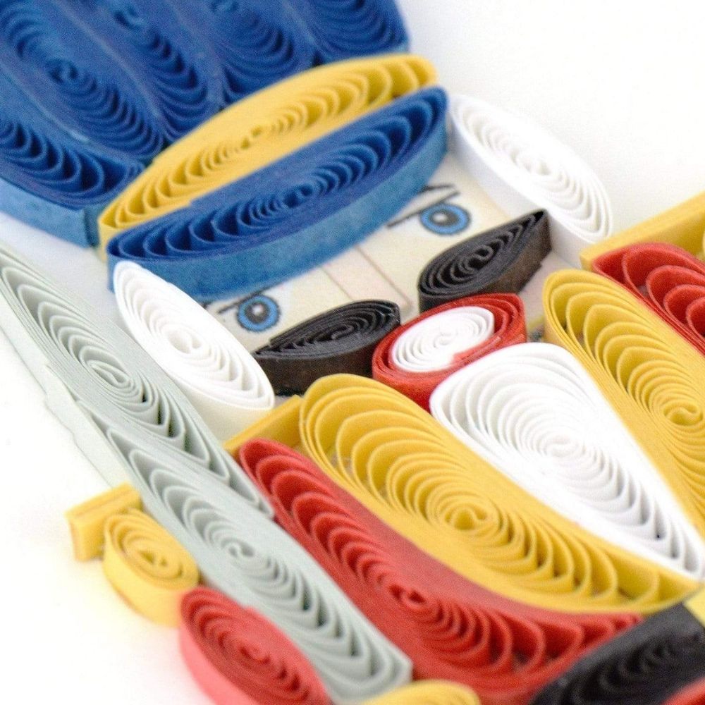 Nutcracker Quilled Greeting Card