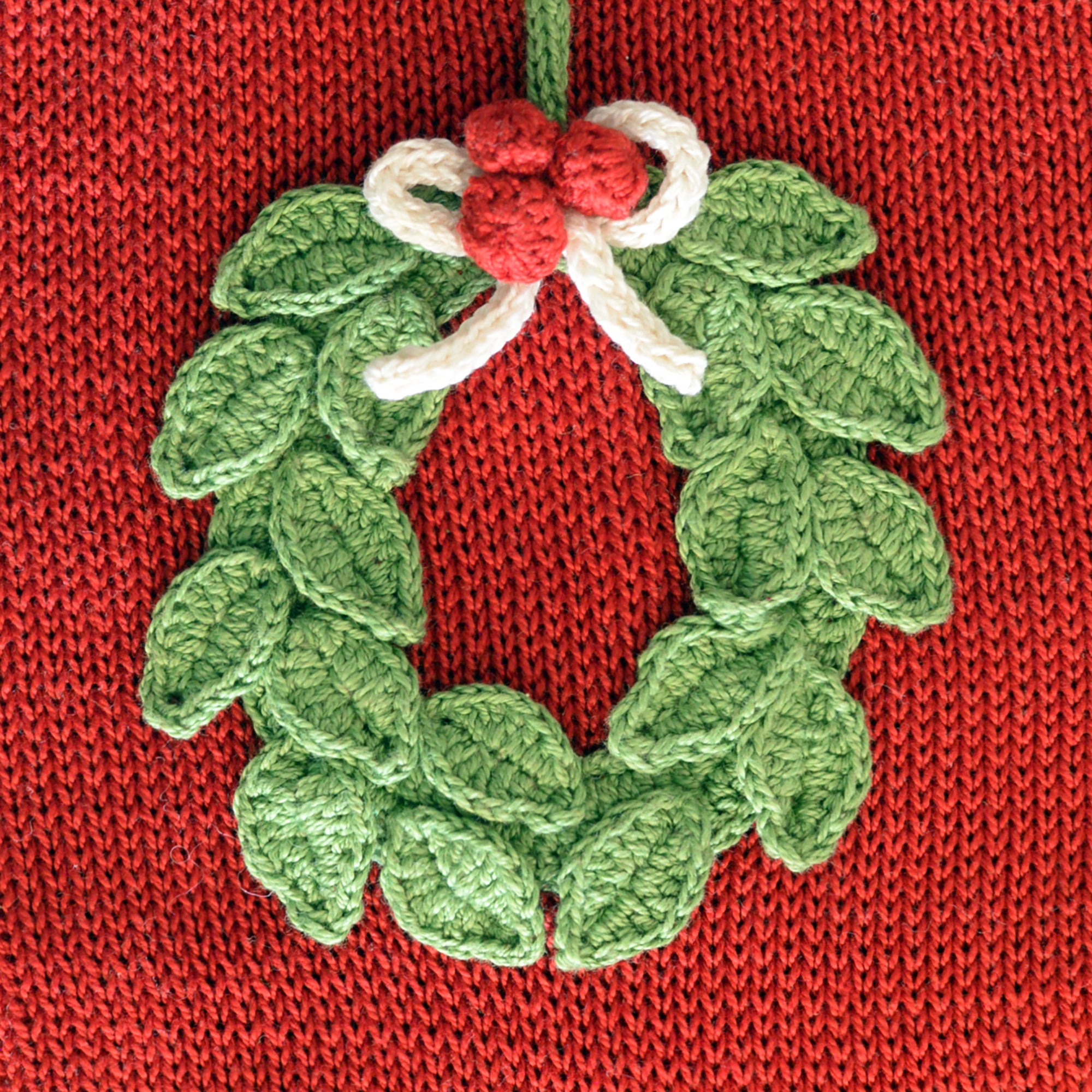 Wreath Stocking