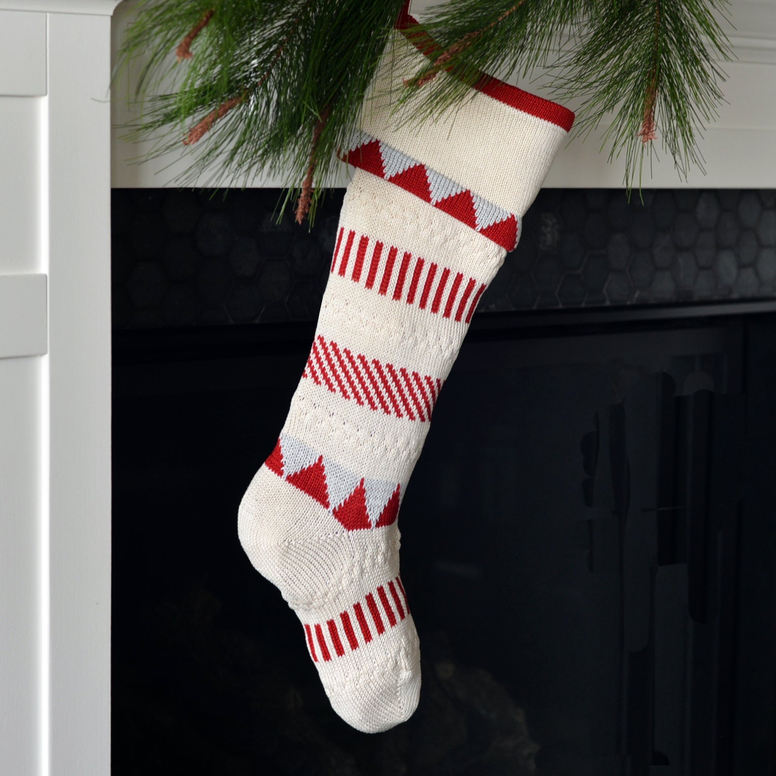 Multi-Stripe Stocking