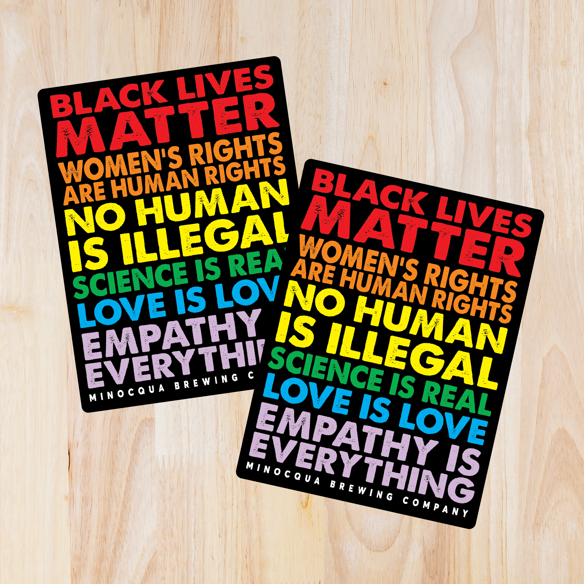 Love Is Love Stickers (Set of 2)
