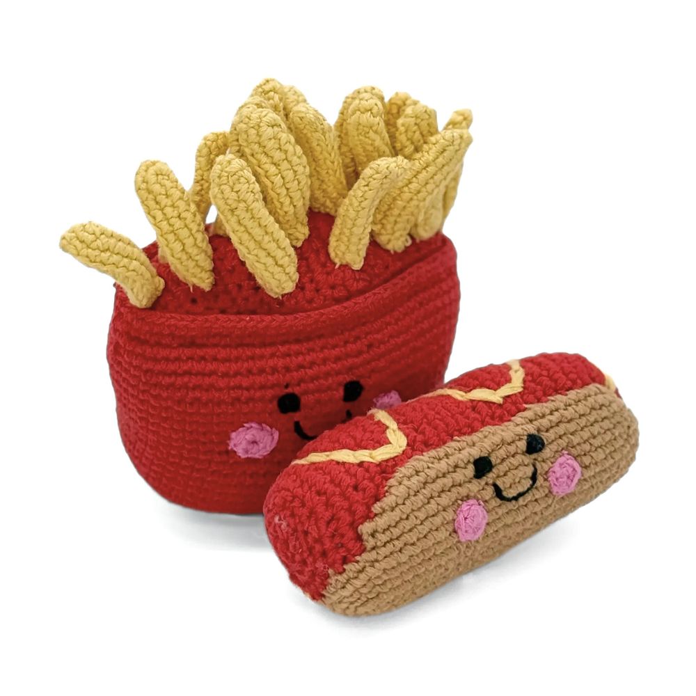 Friendly French Fries Rattle