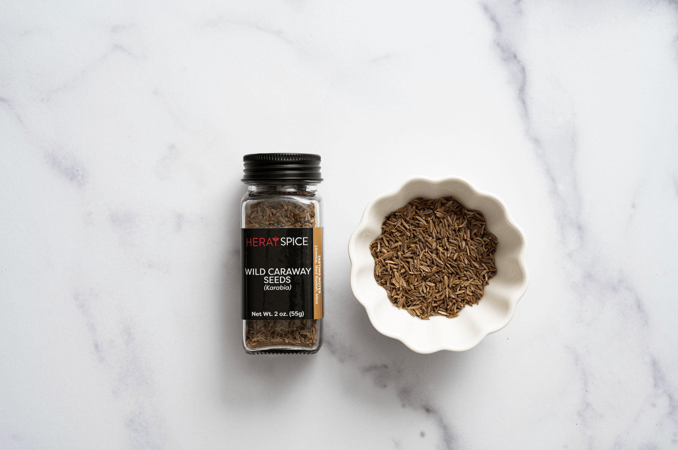 Wild Caraway Seeds 2 Oz (55 grams)