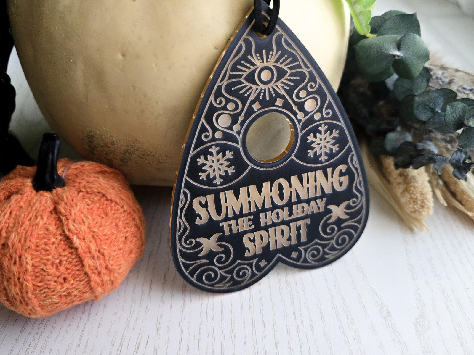 Summoning the Holiday Spirit Ouija Ornament
