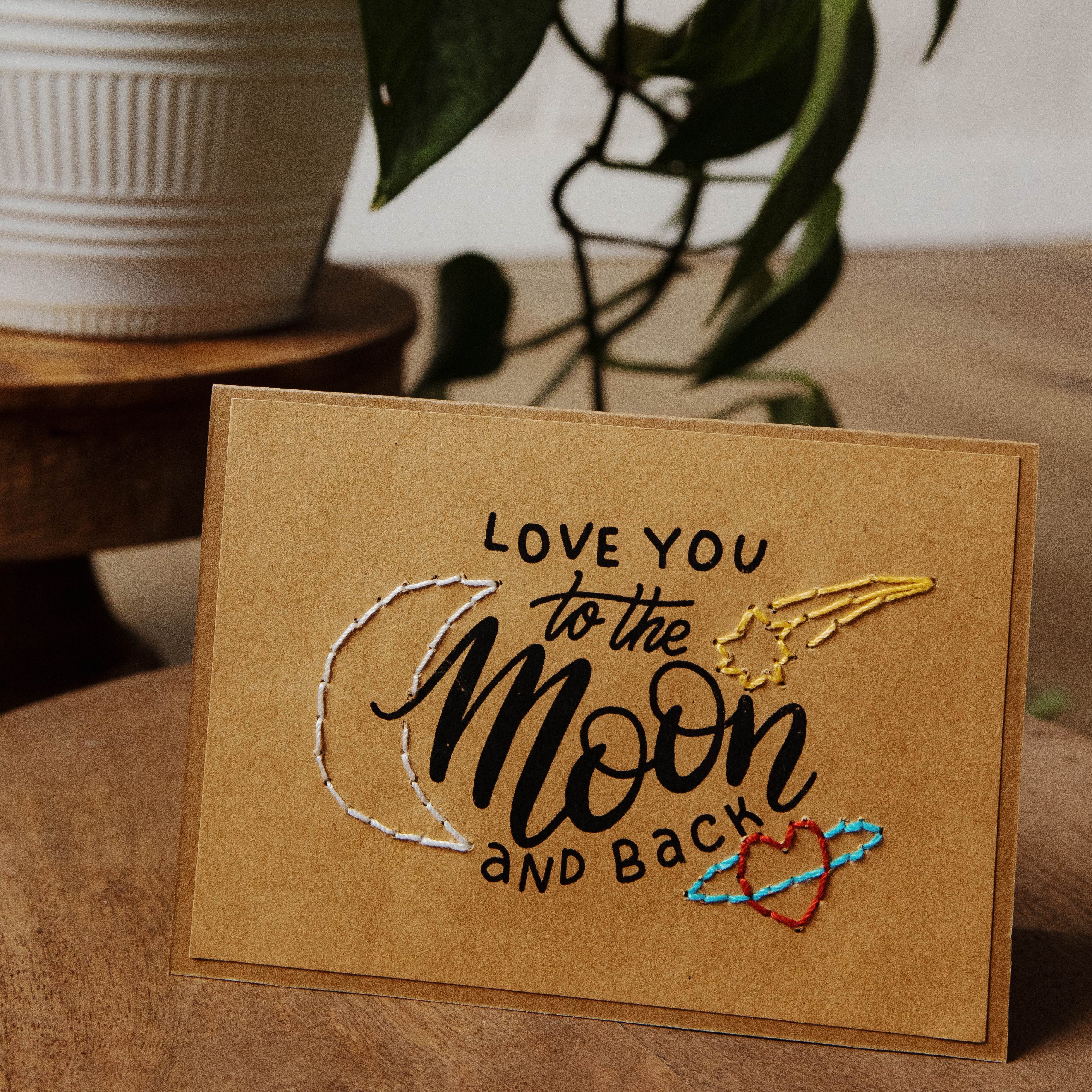 Love You to the Moon Greeting Cards