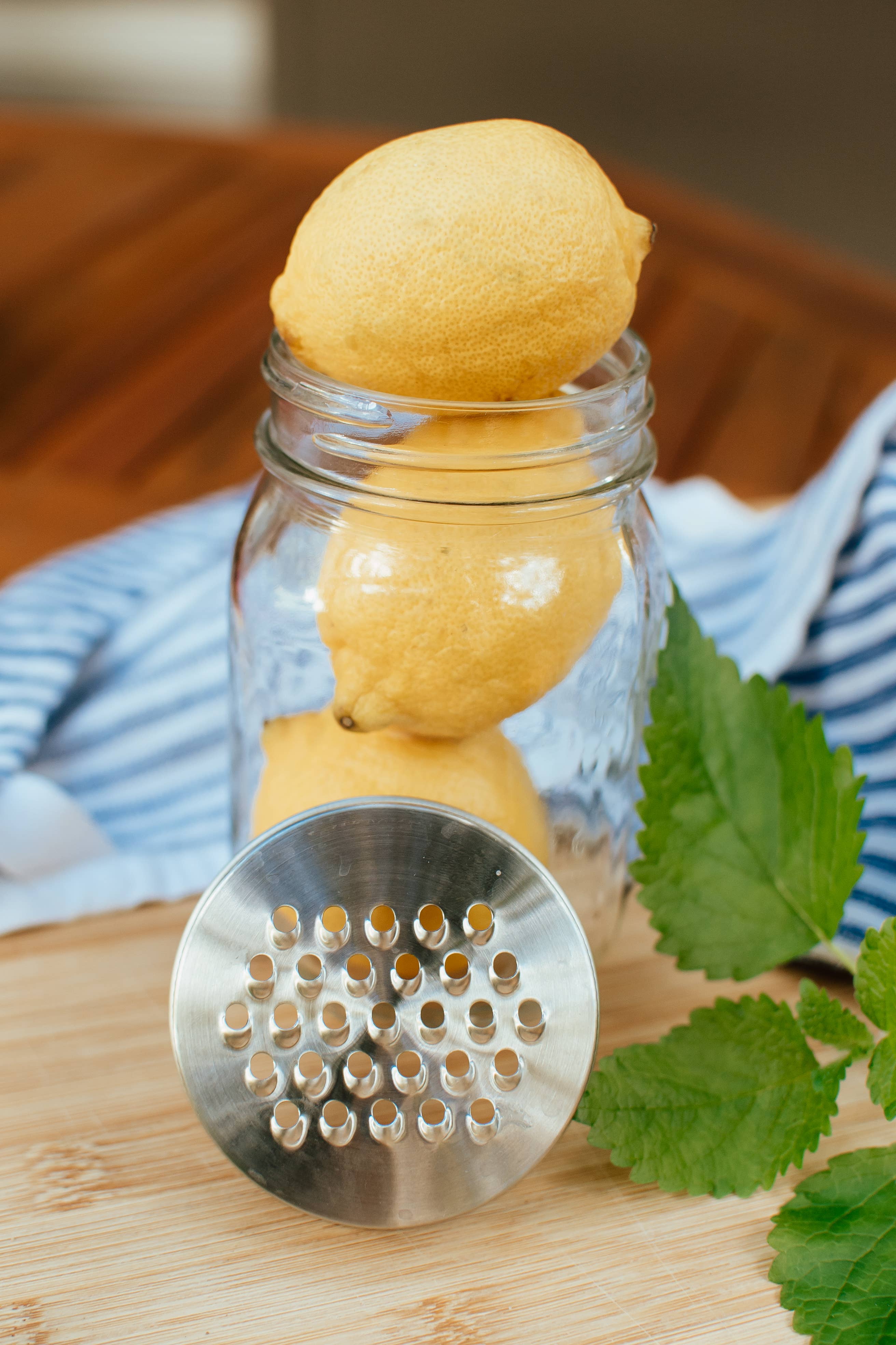 Stainless Steel Mason Jar Grater Lid