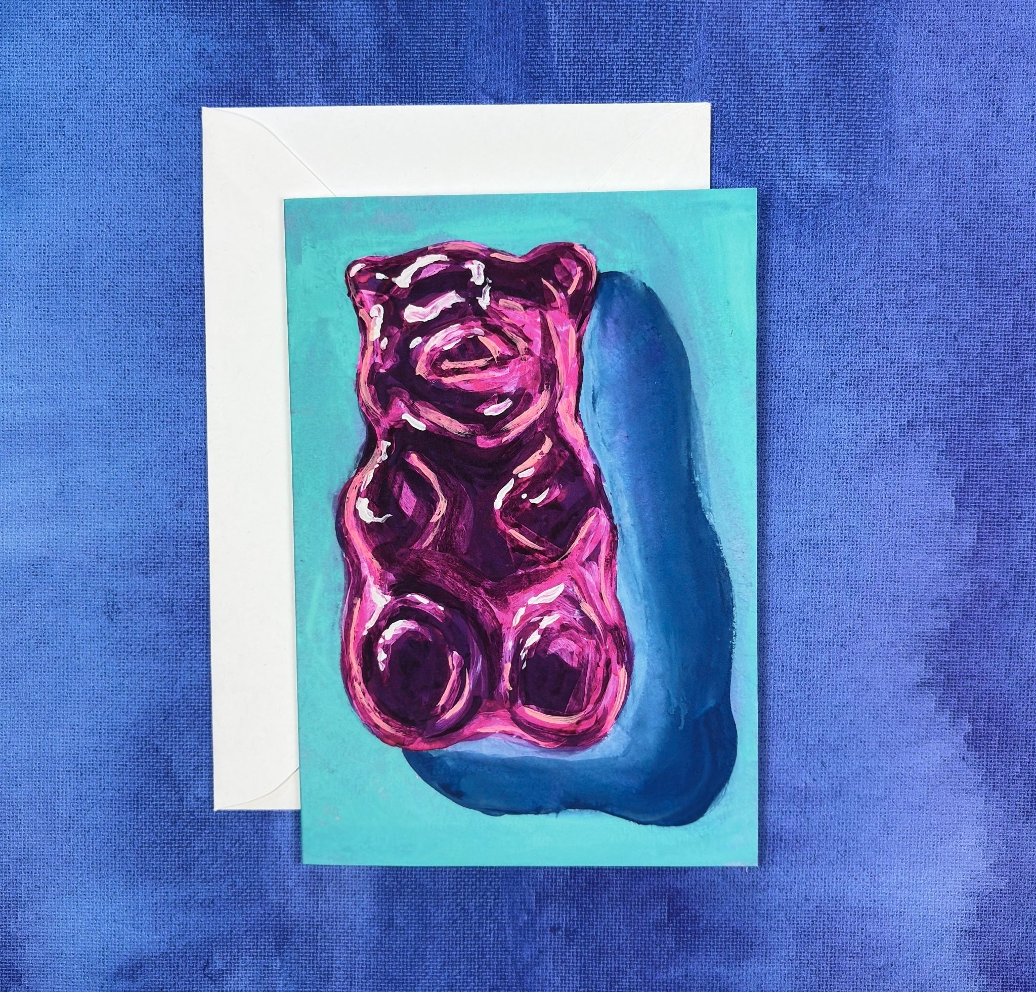 Gummy Bear Glow - Greeting Card