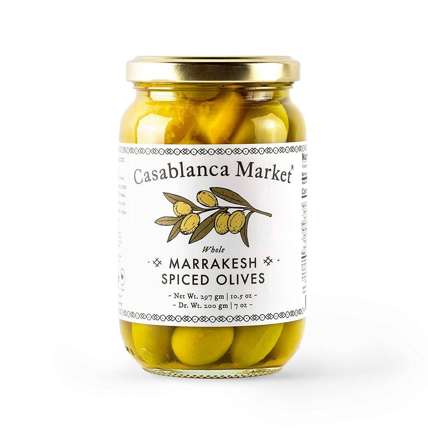 Casablanca Market Marrakesh Spiced Green Olives