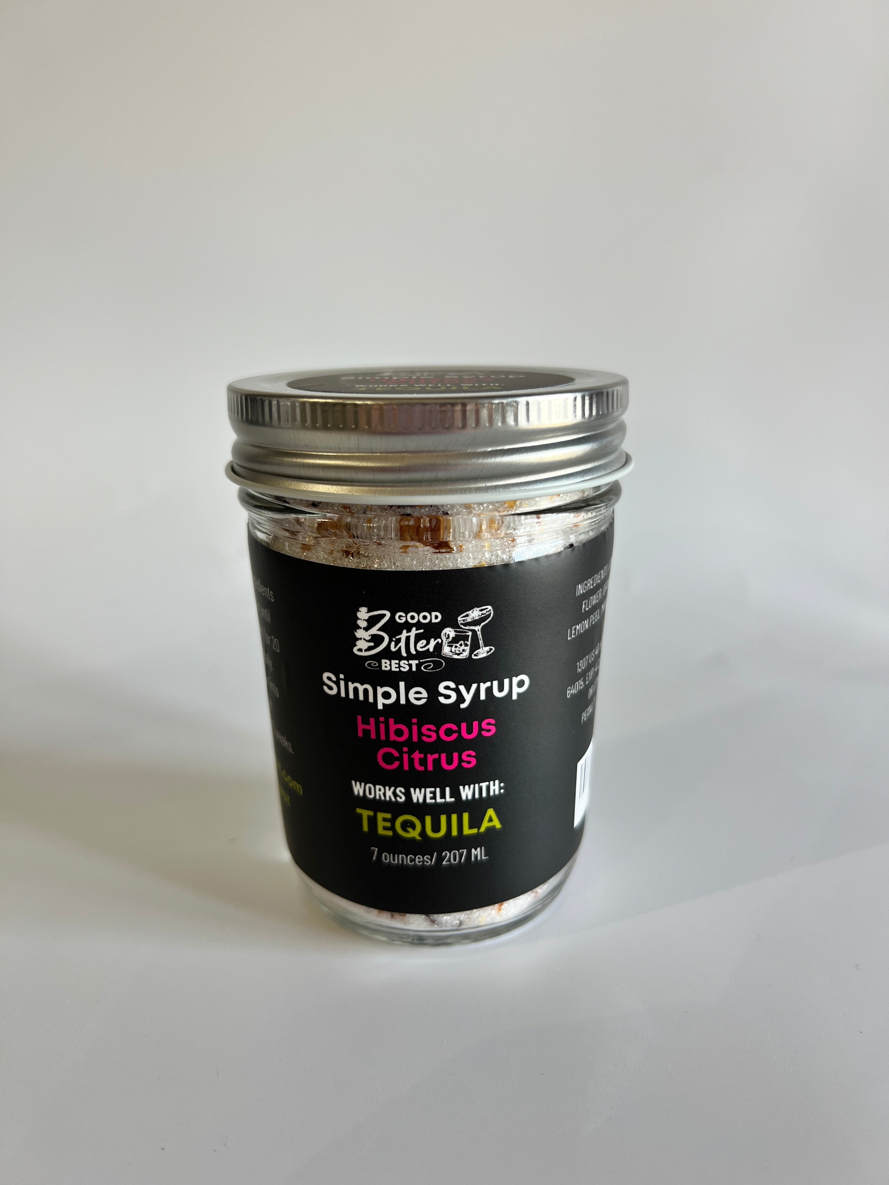 Simple Syrup- Hibiscus Citrus