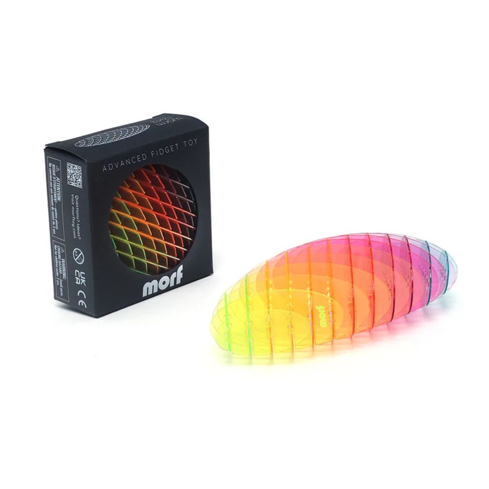 Morf Fidget Worm Rainbow