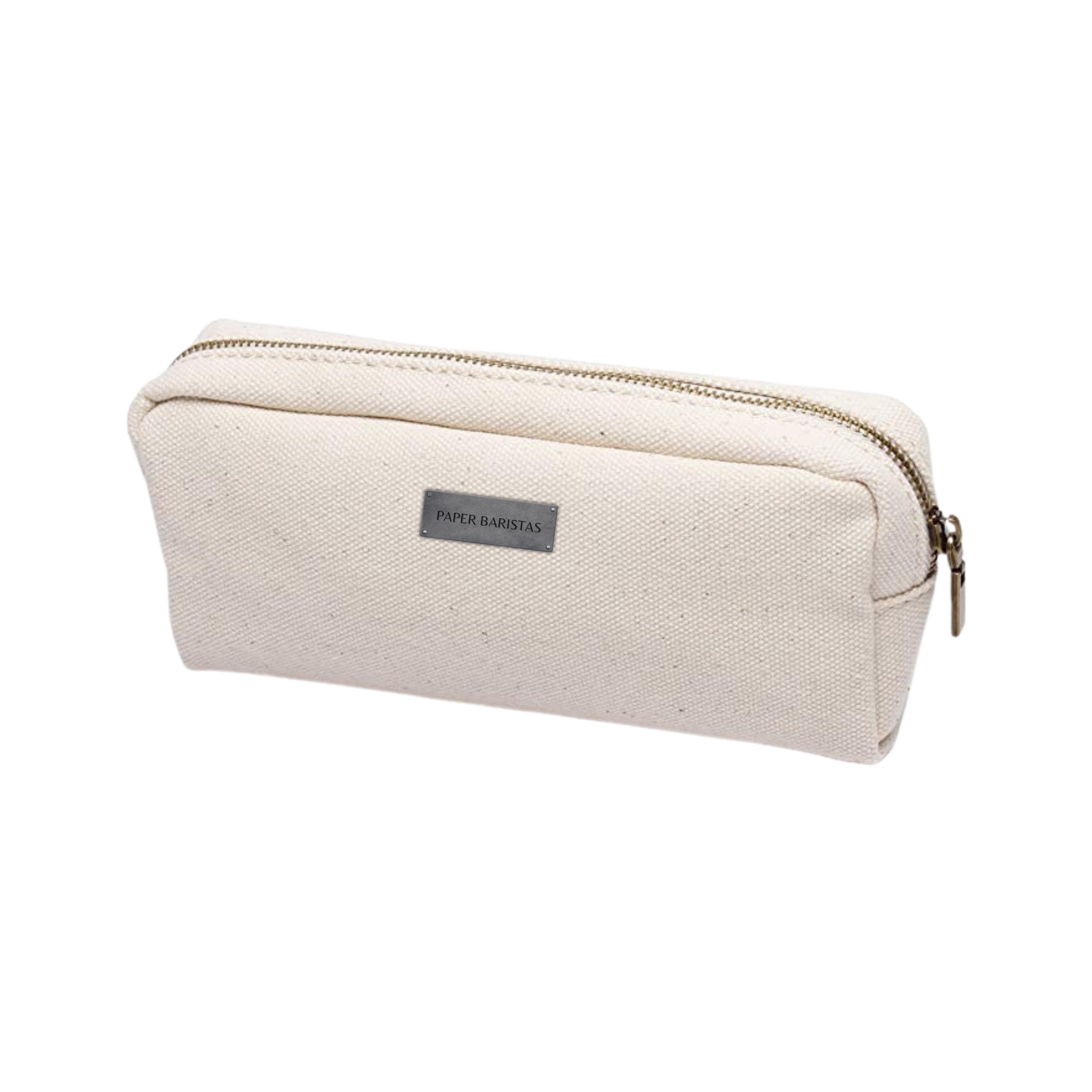 Recycled Canvas Pencil Bag | Leak-Proof, Washable & Eco-Friendly