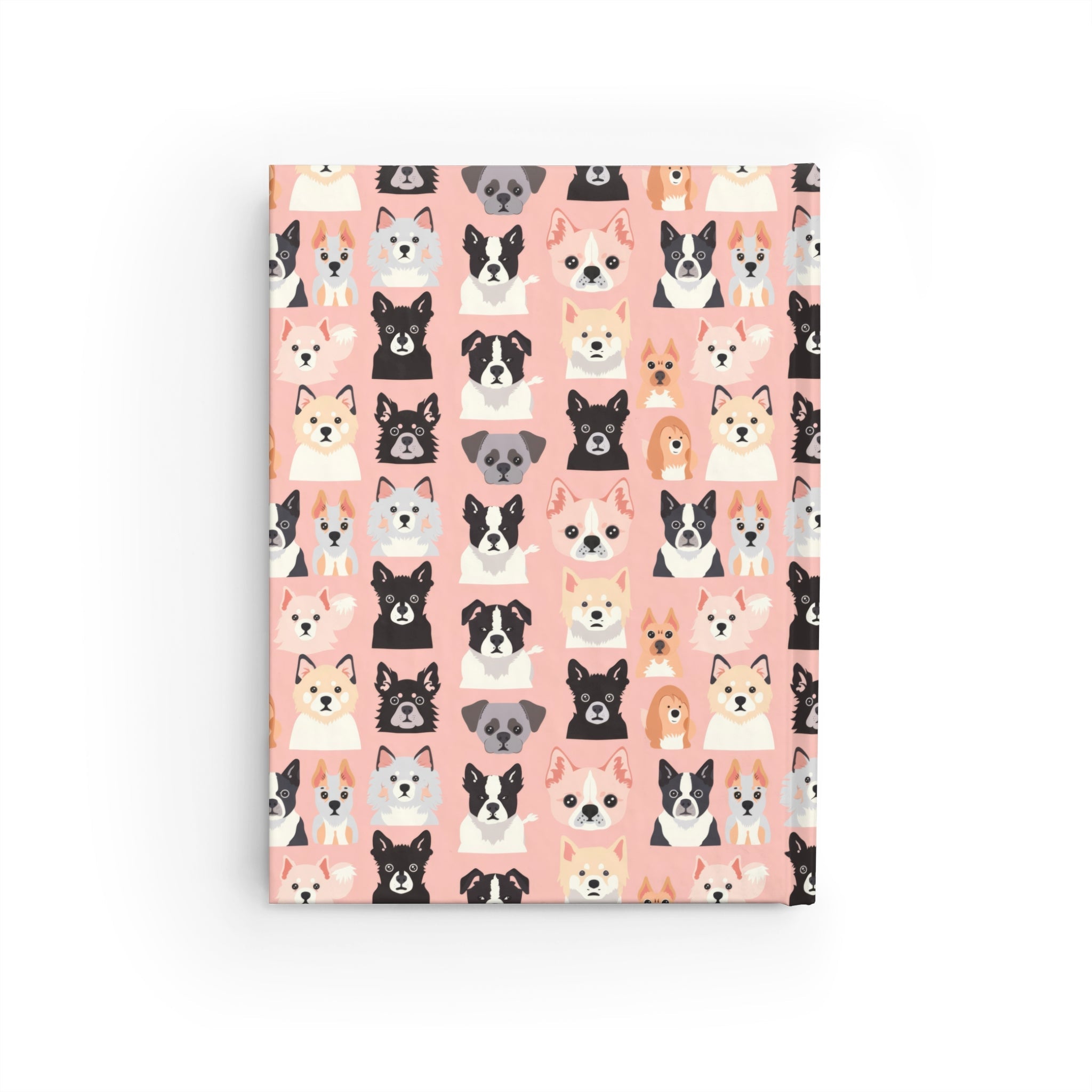Bespattered Facade "I'm here with my posse" Hardcover Notebook - Unlined (Blank) Pages
