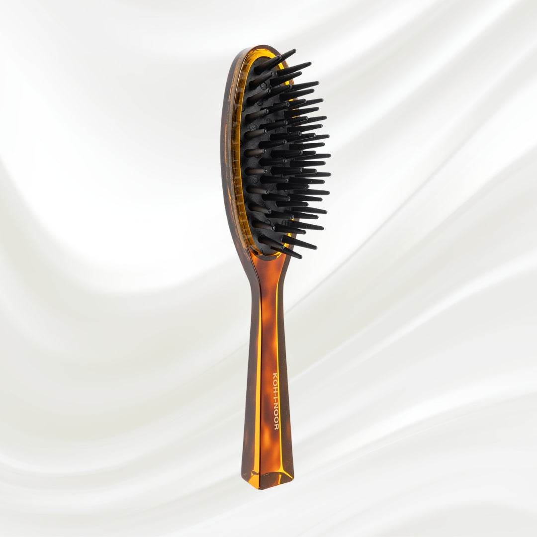 Jaspè Konika Detangling Brush - Molded Cone Pins for Wet, Wavy & Curly Hair
