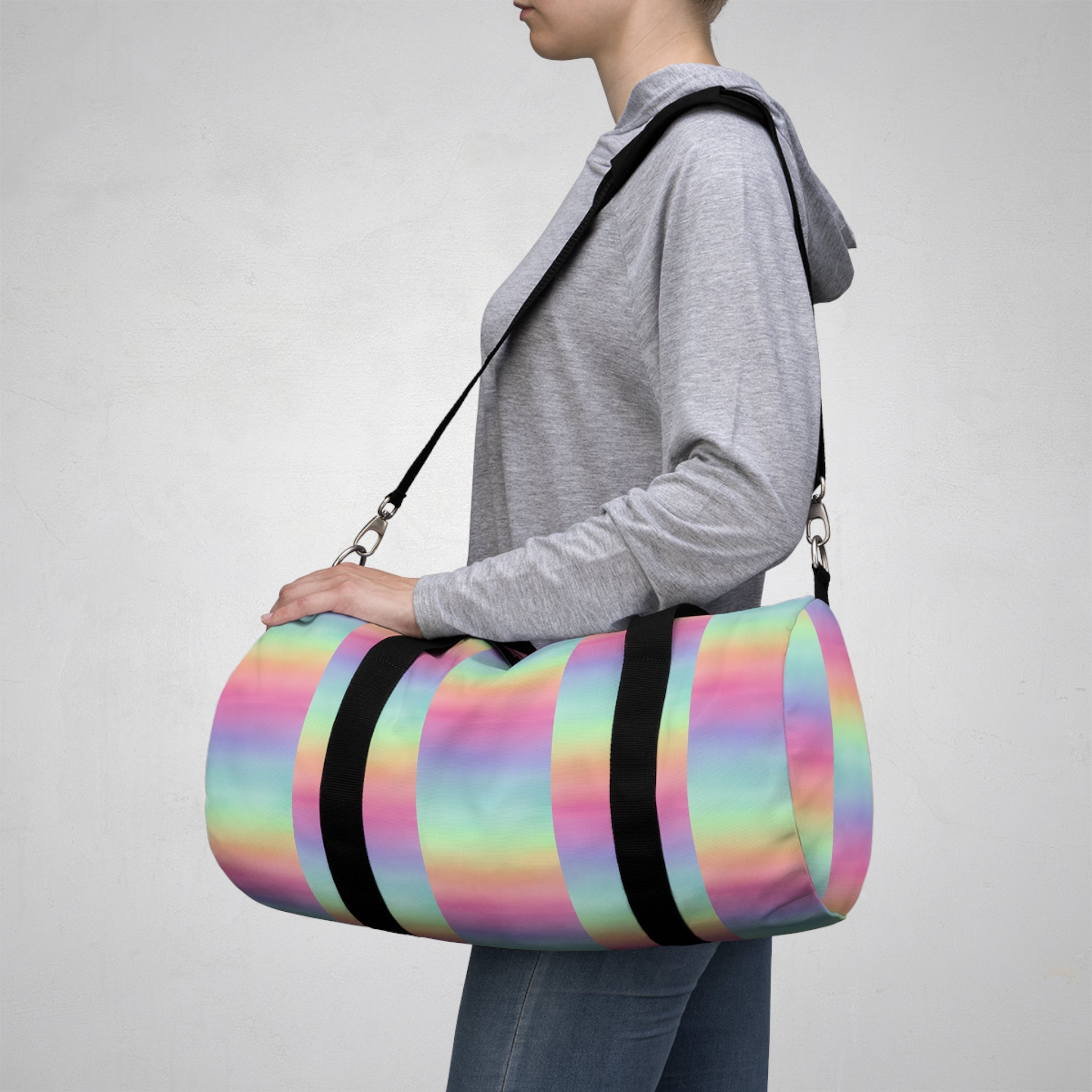 Bespattered Facade Prismatic Duffel Bag | 2 Sizes
