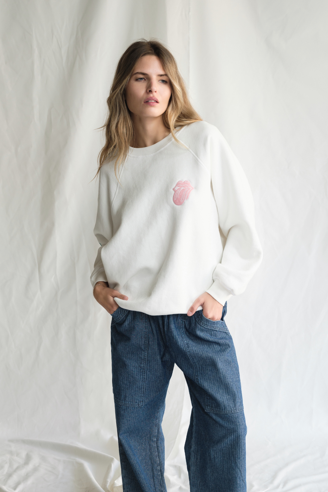 The Rolling Stones She's a Rainbow Crewneck