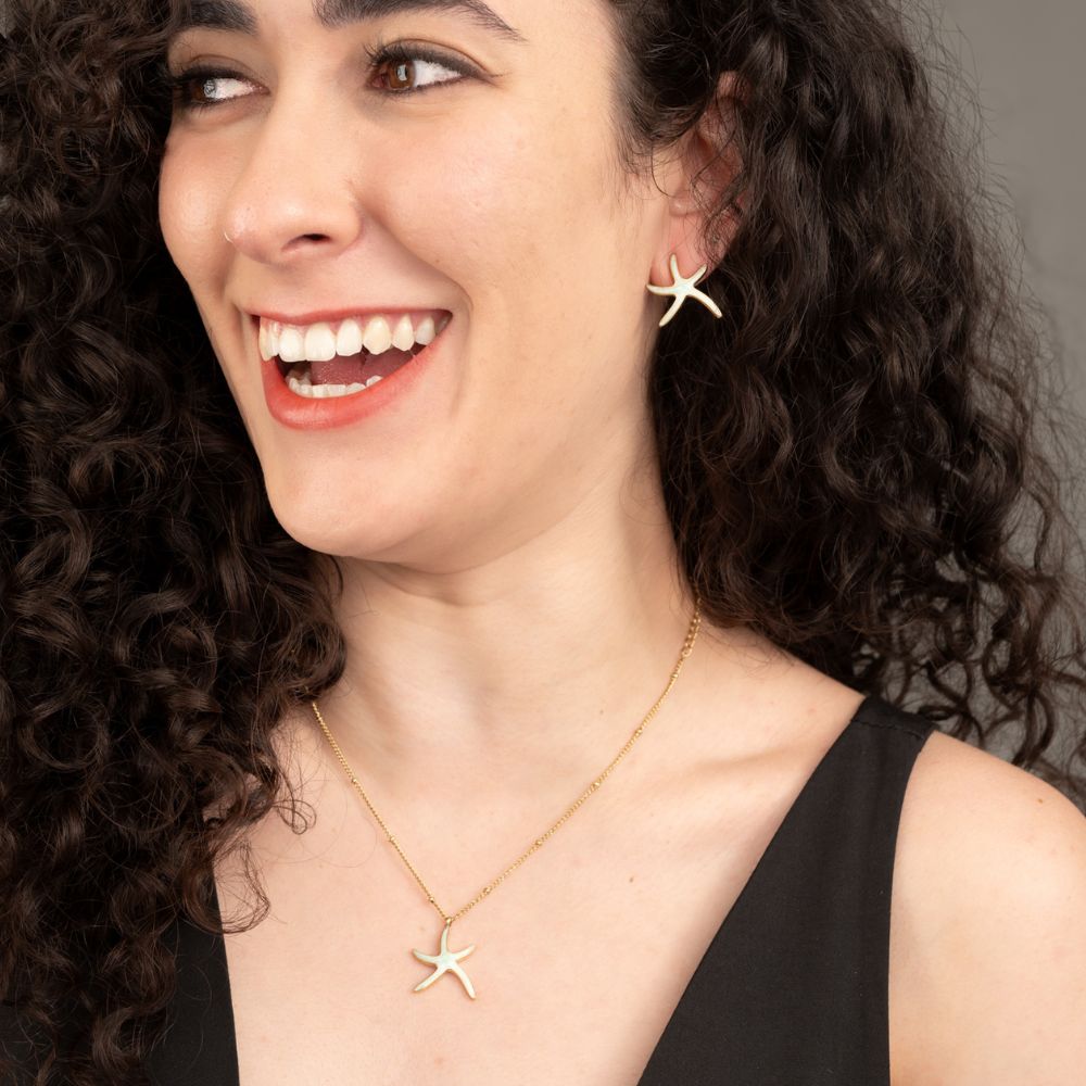 Starfish Hope Stud Earrings
