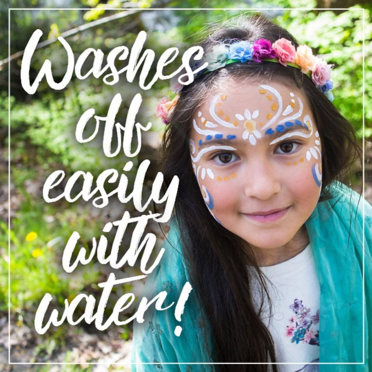 Deluxe Natural Face Paint & Eco Gltter Set