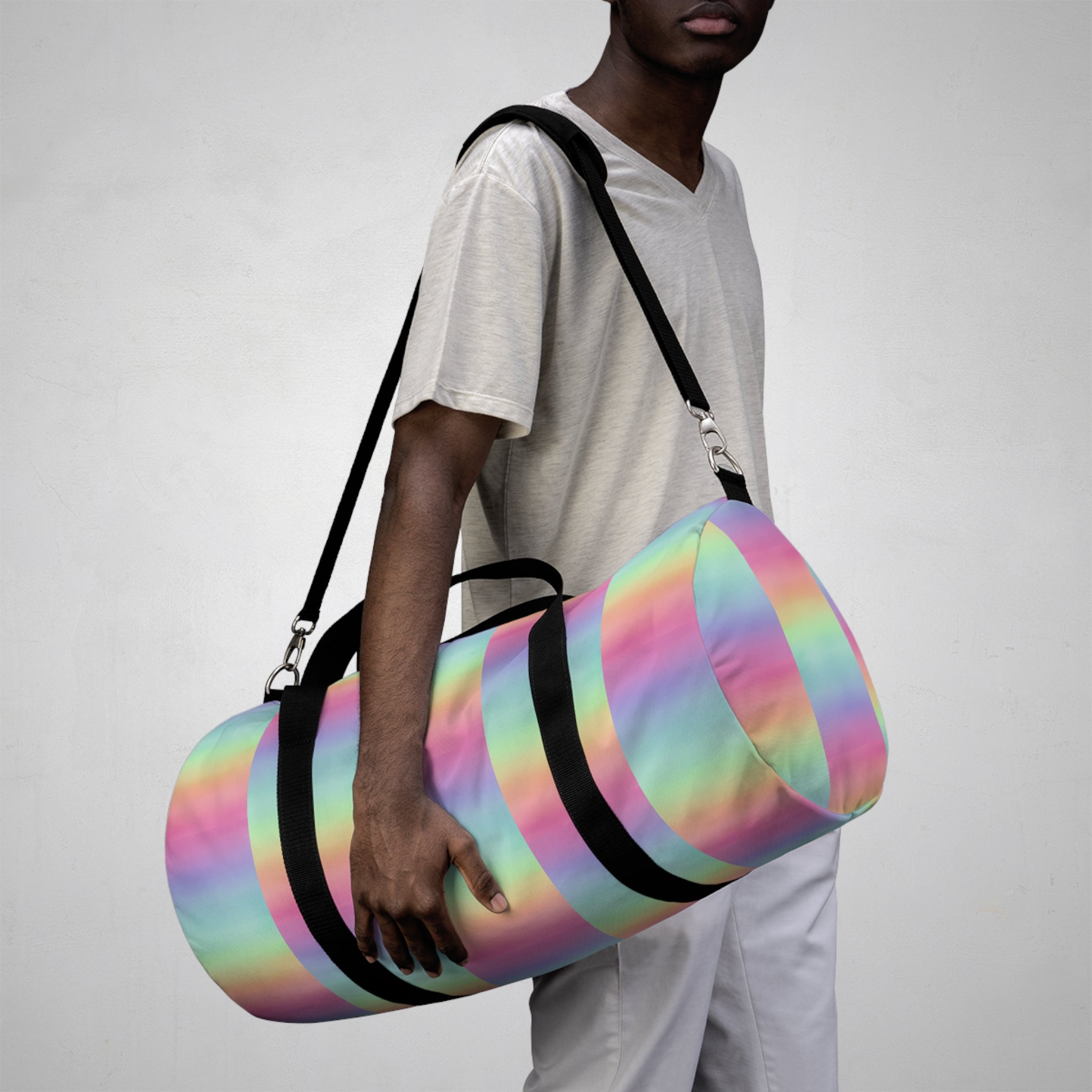 Bespattered Facade Prismatic Duffel Bag | 2 Sizes