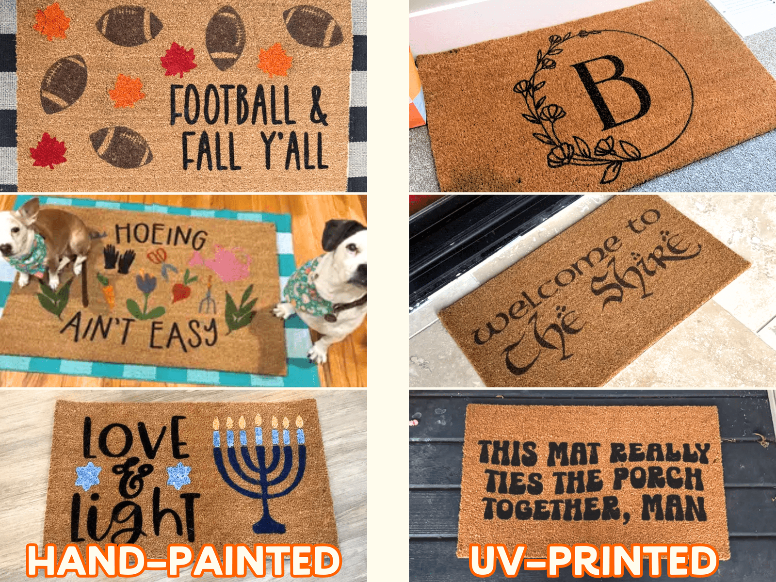 Excuse the Mess Doormat – Funny Kids Are Feral Welcome Mat