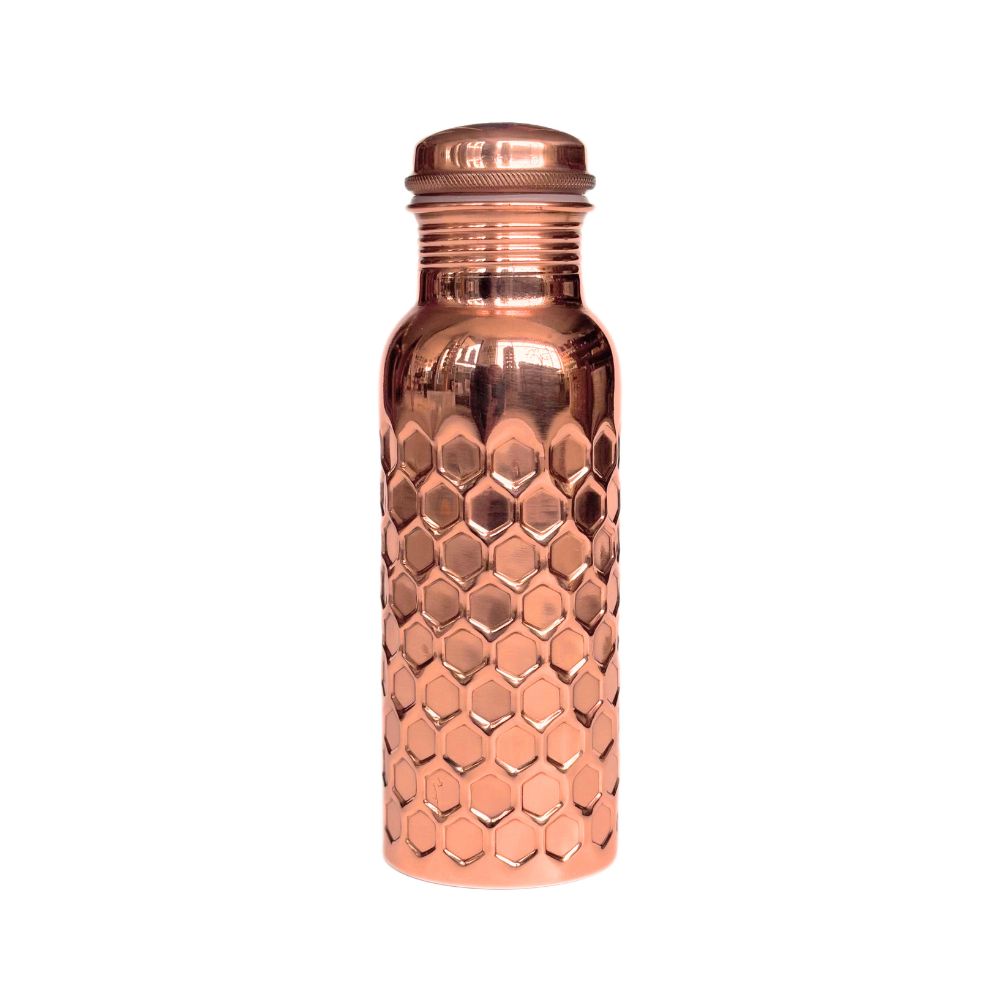 Hammered Copper Water Bottle