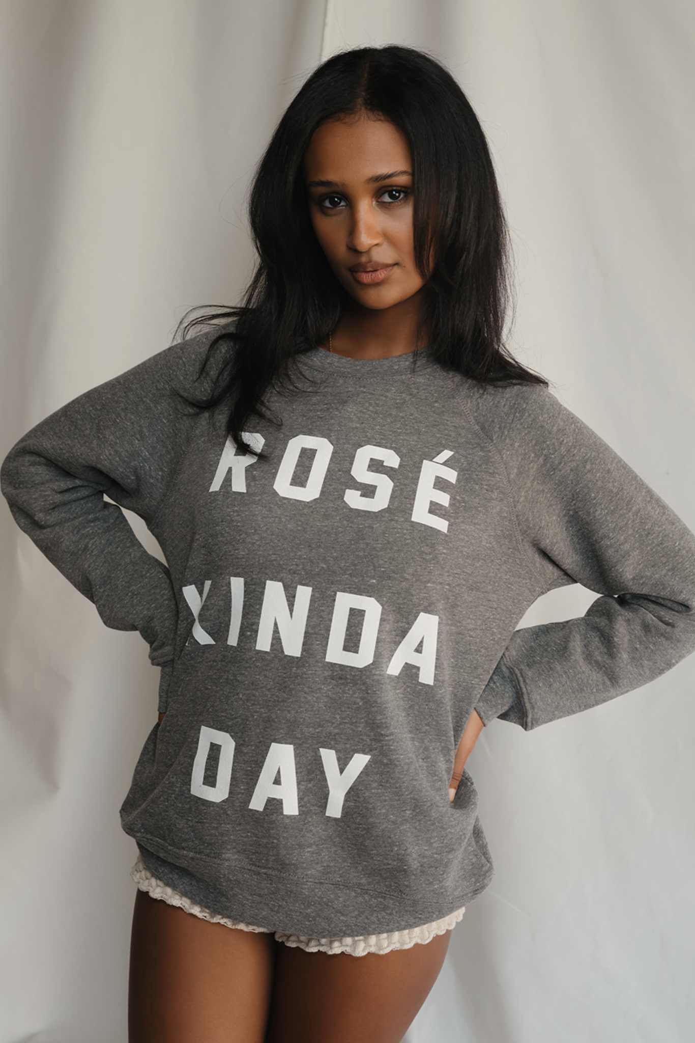 Rosé Kinda Day Pullover