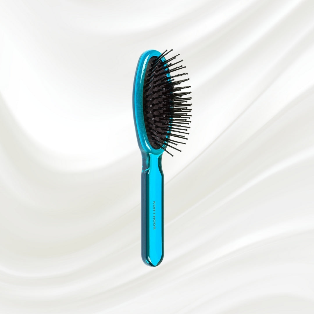 All Seasons Synthetic Pin Hair Brush - Pneumatic Cushion for Thick & Coarse Hair