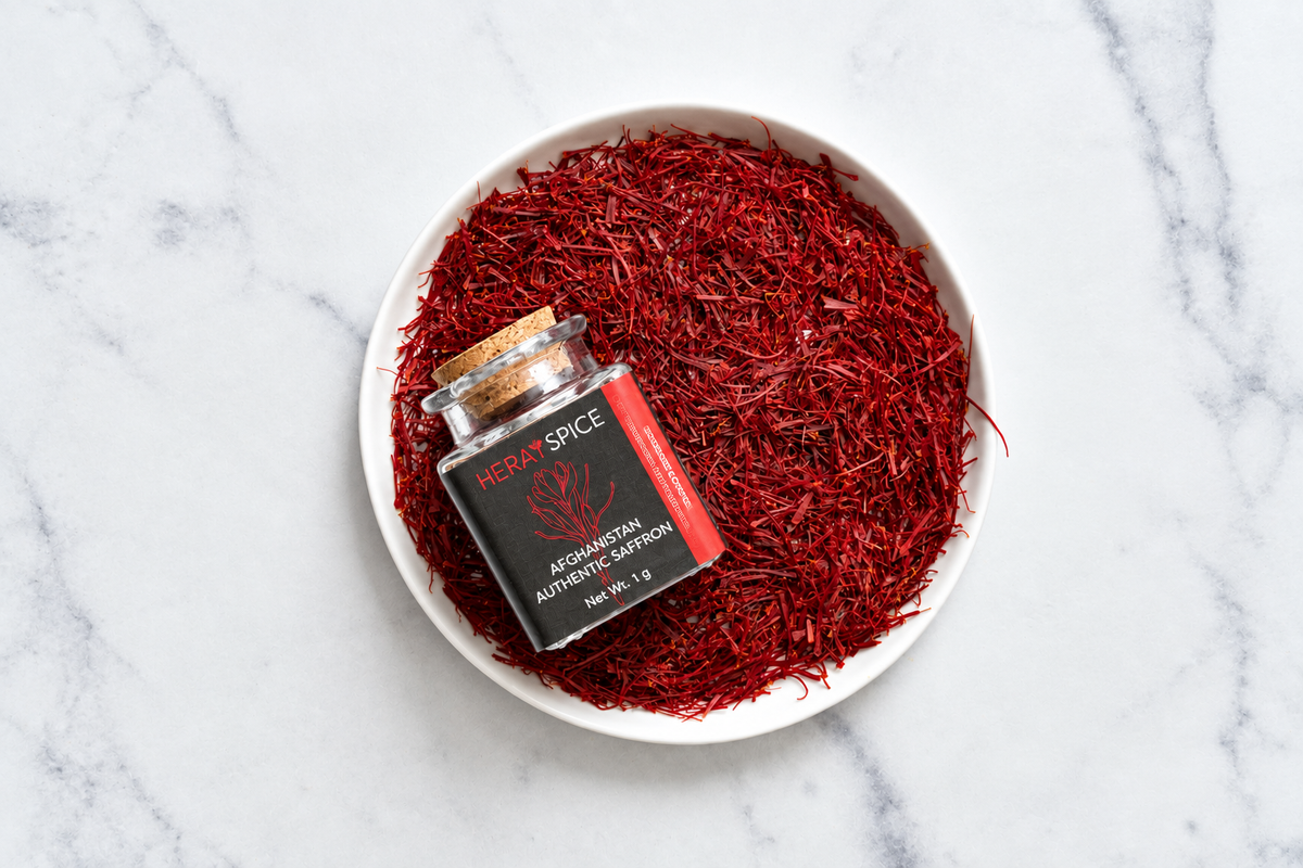 Heray Afghan Saffron Extra Class Premium Super Negin Quality