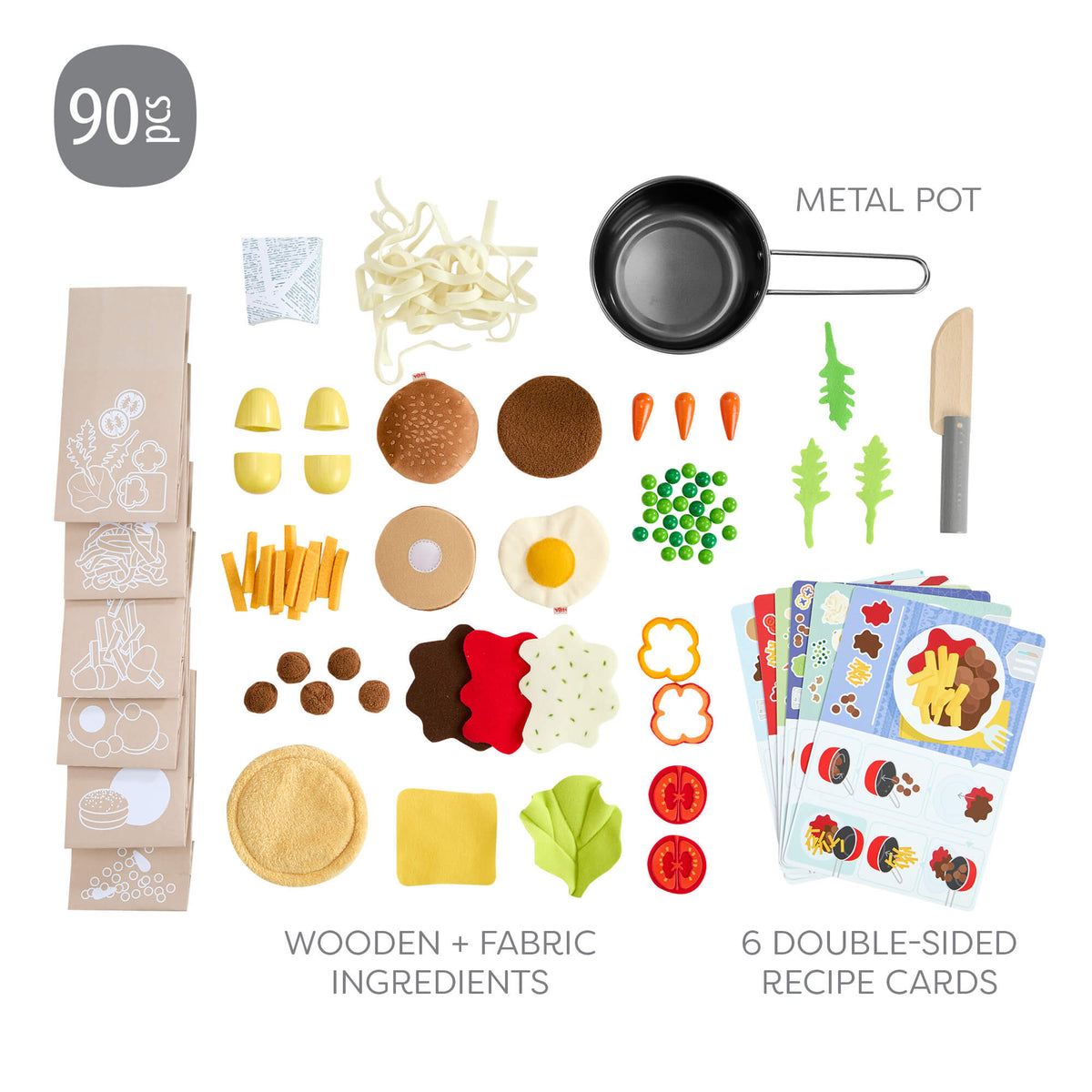 Creative Play Fresh Box - Play Food Meal Kit