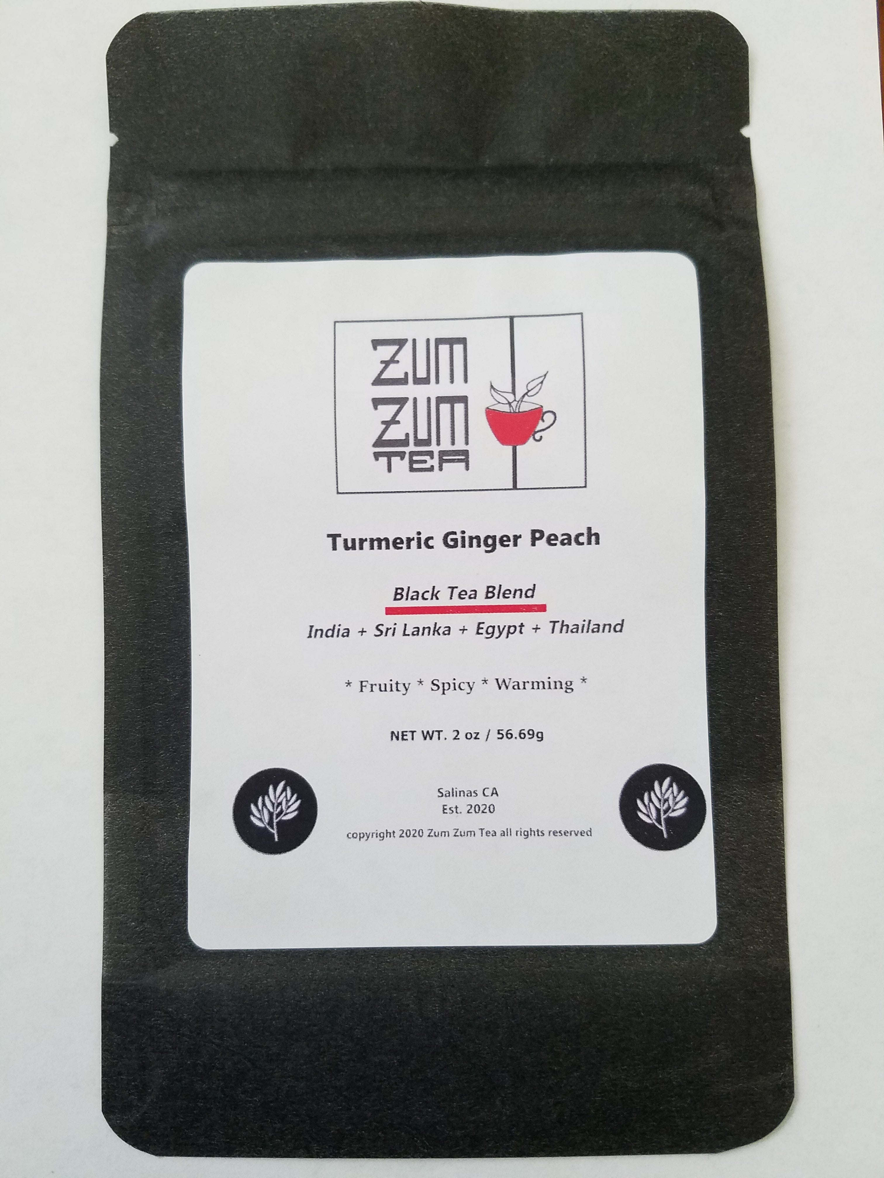 Turmeric Ginger Peach