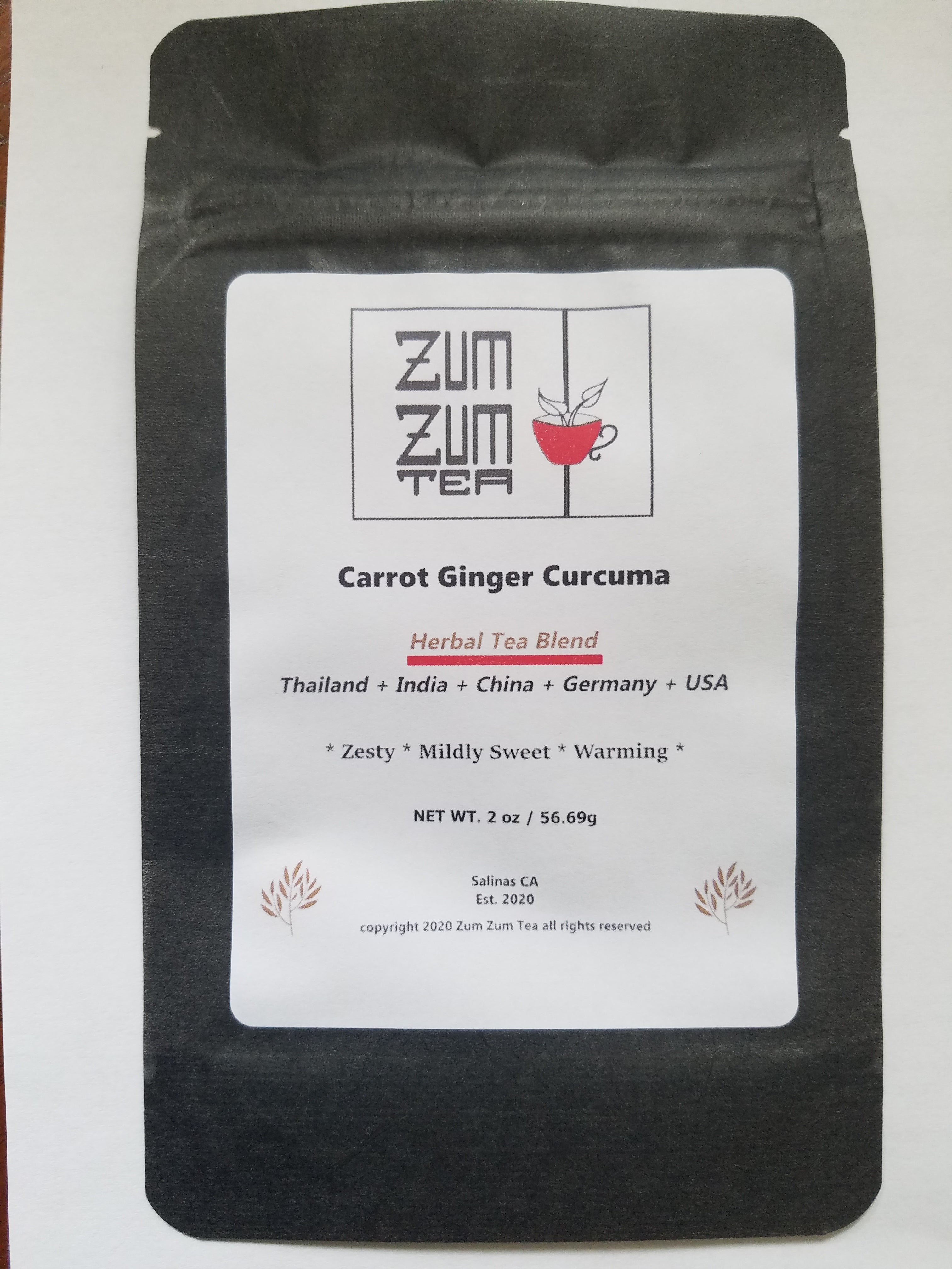 Carrot Ginger Curcuma