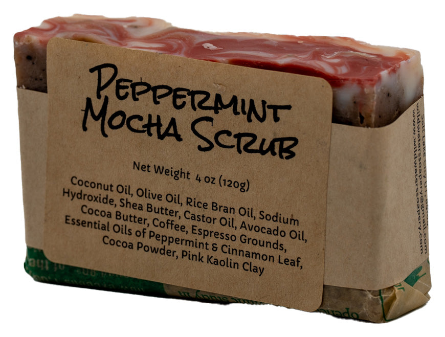 Peppermint Mocha Scrub Soap
