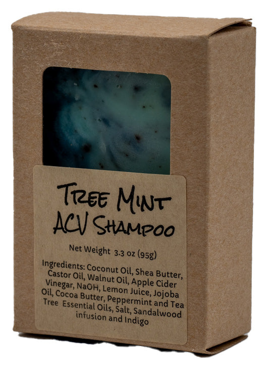 Tree Mint Cleansing Apple Cider Vinegar Shampoo