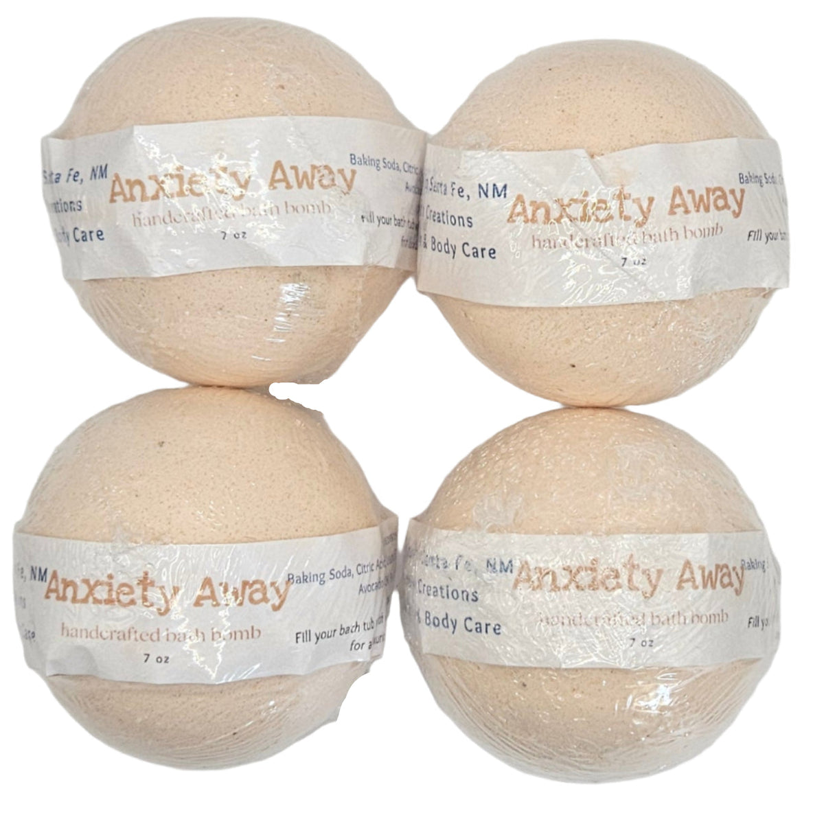 Anxiety Away Bath Fizzies