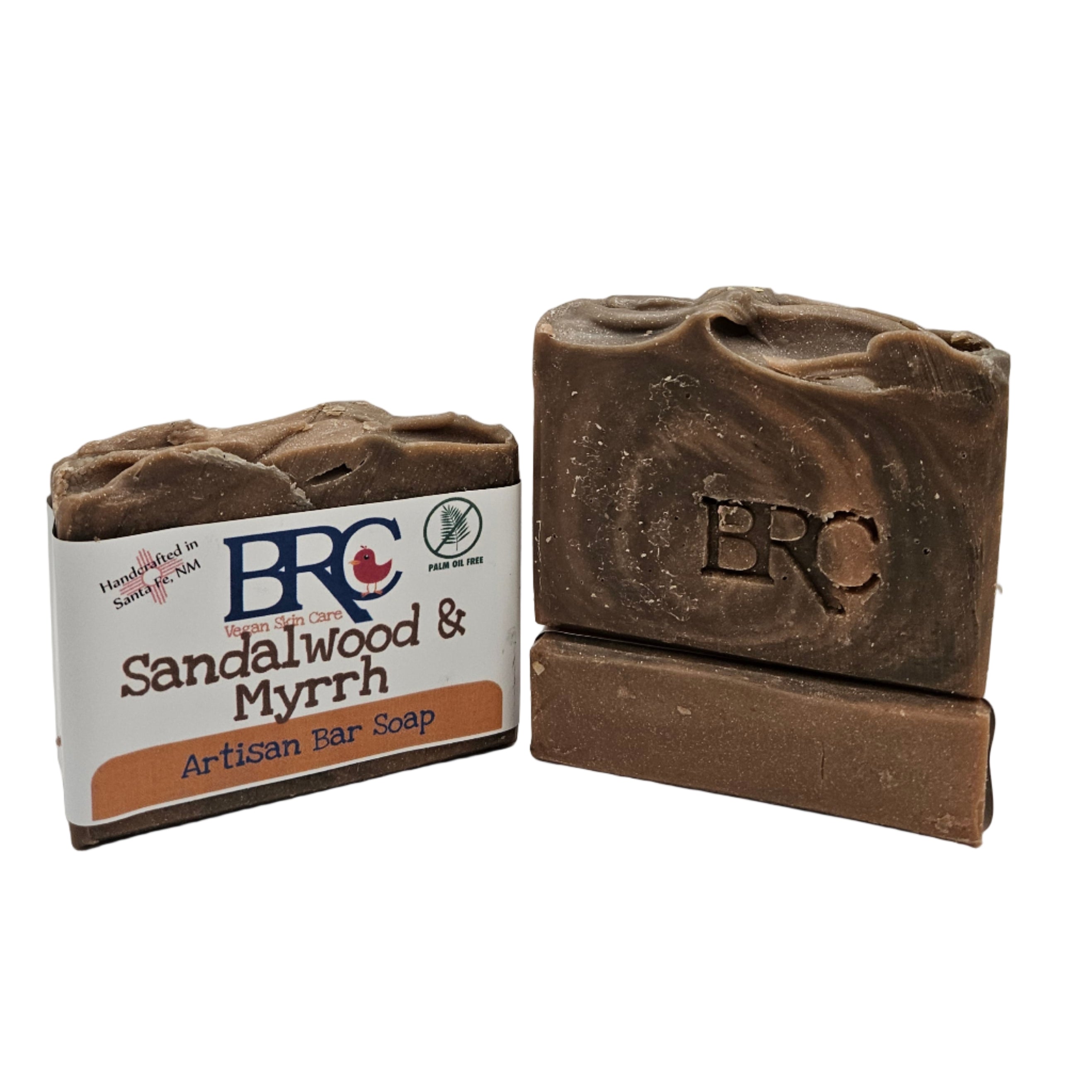 Sandalwood & Myrrh Natural Artisan Bar Soap