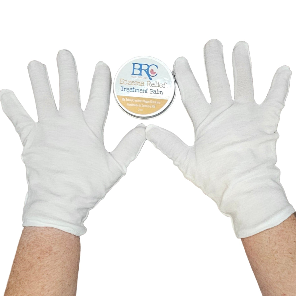 Intense Eczema Healing Balm + Cotton Gloves Set - Adult & Children Sizes