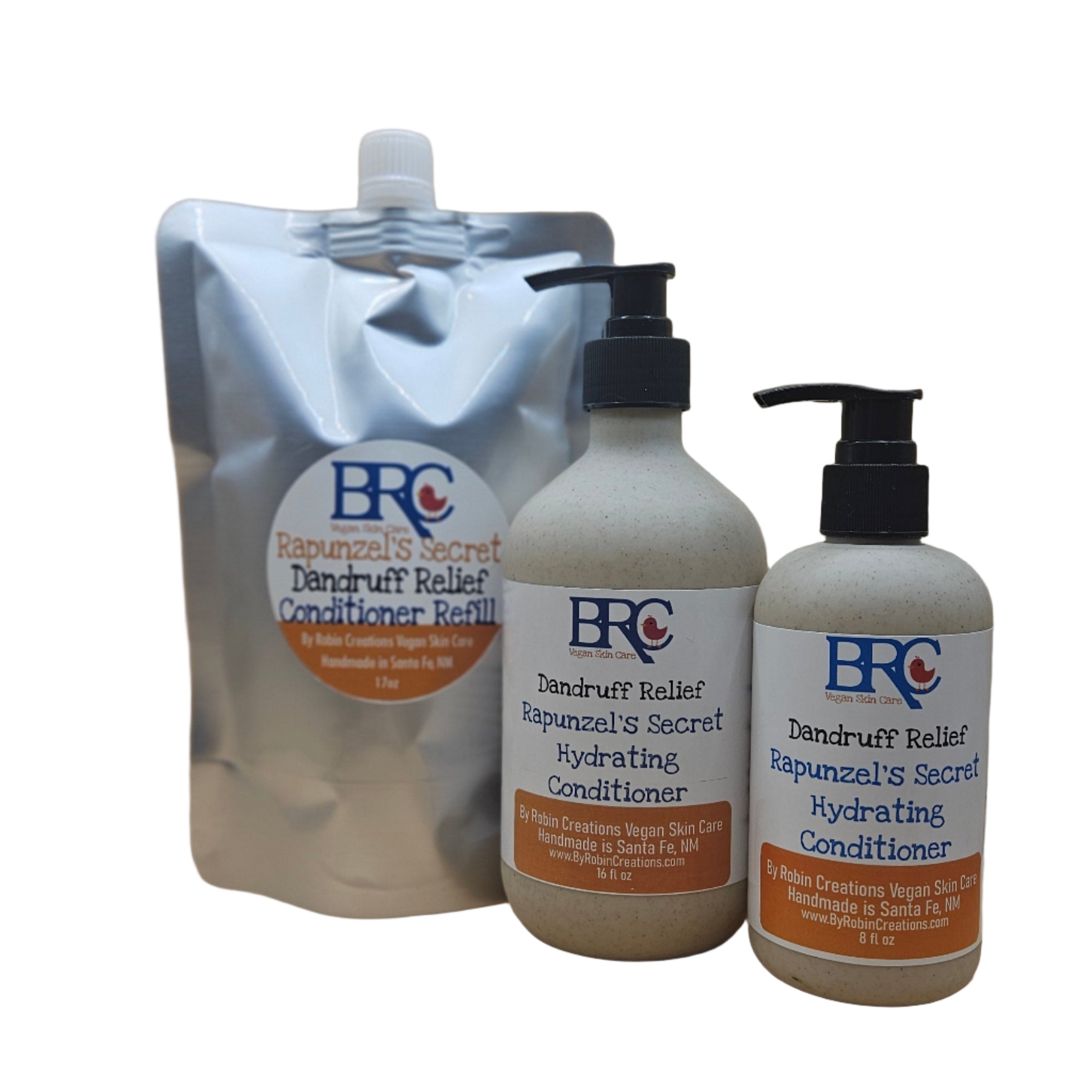 Liquid Dandruff Relief Hair Conditioner - Now in Biodegradable Pump Bottles!