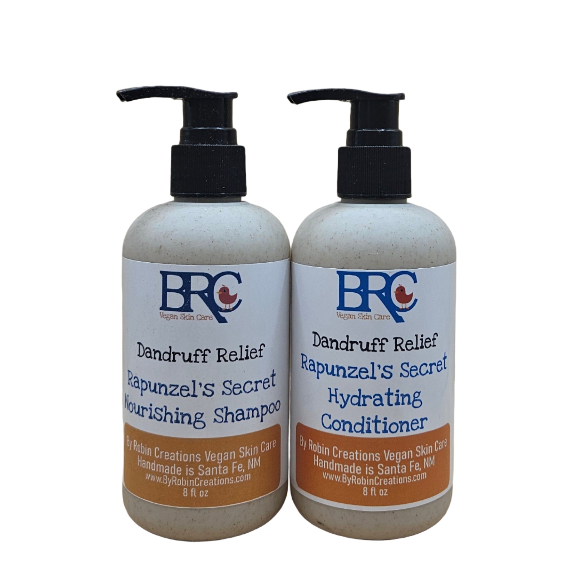 Dandruff Relief Liquid Shampoo & Conditioner - Now in Biodegradable Pump Bottles!