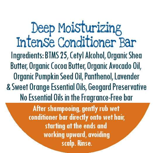 Deep, Intense Moisturizing Natural Hair Conditioner Bar