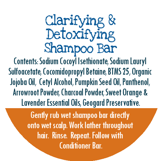 Clarifying & Detoxifying Shampoo Bar