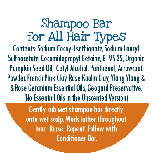 Gentle Shampoo Bar for All Hair Types
