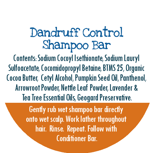 Dandruff Control Shampoo Bar