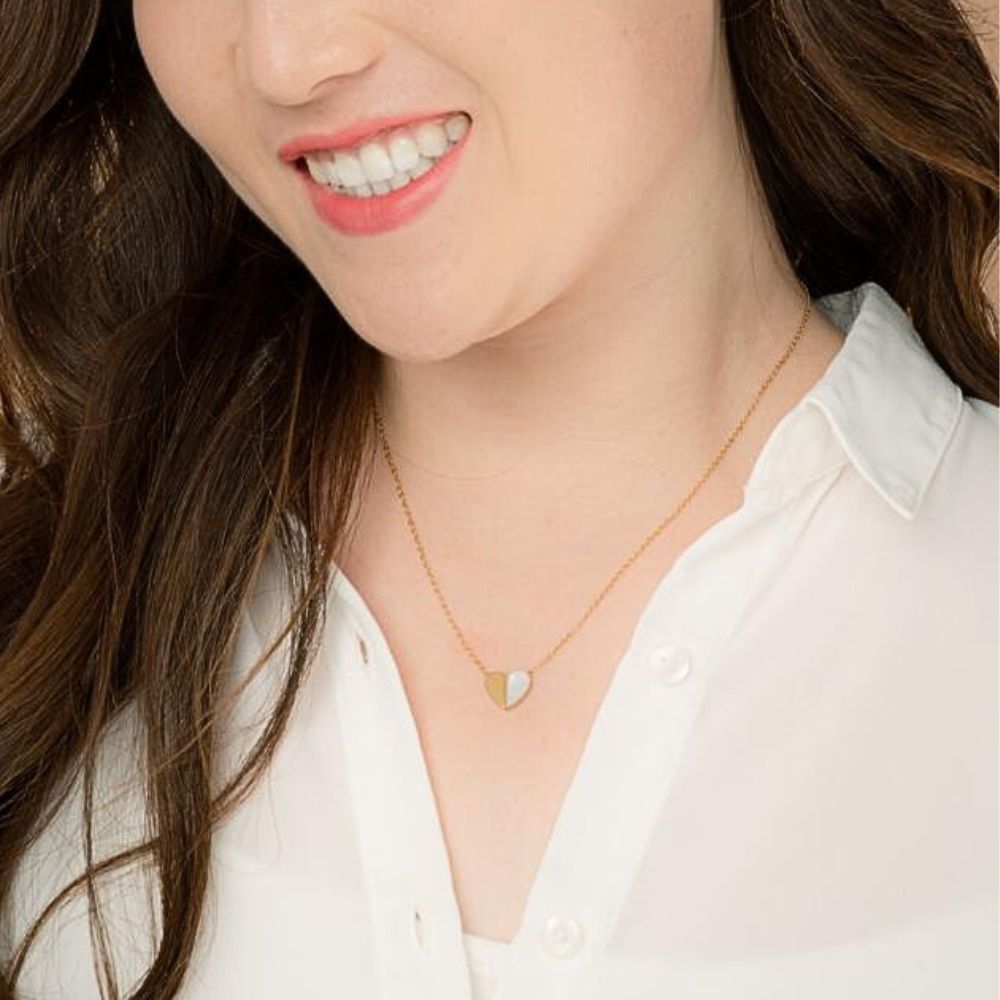 Give Hope Heart Necklace