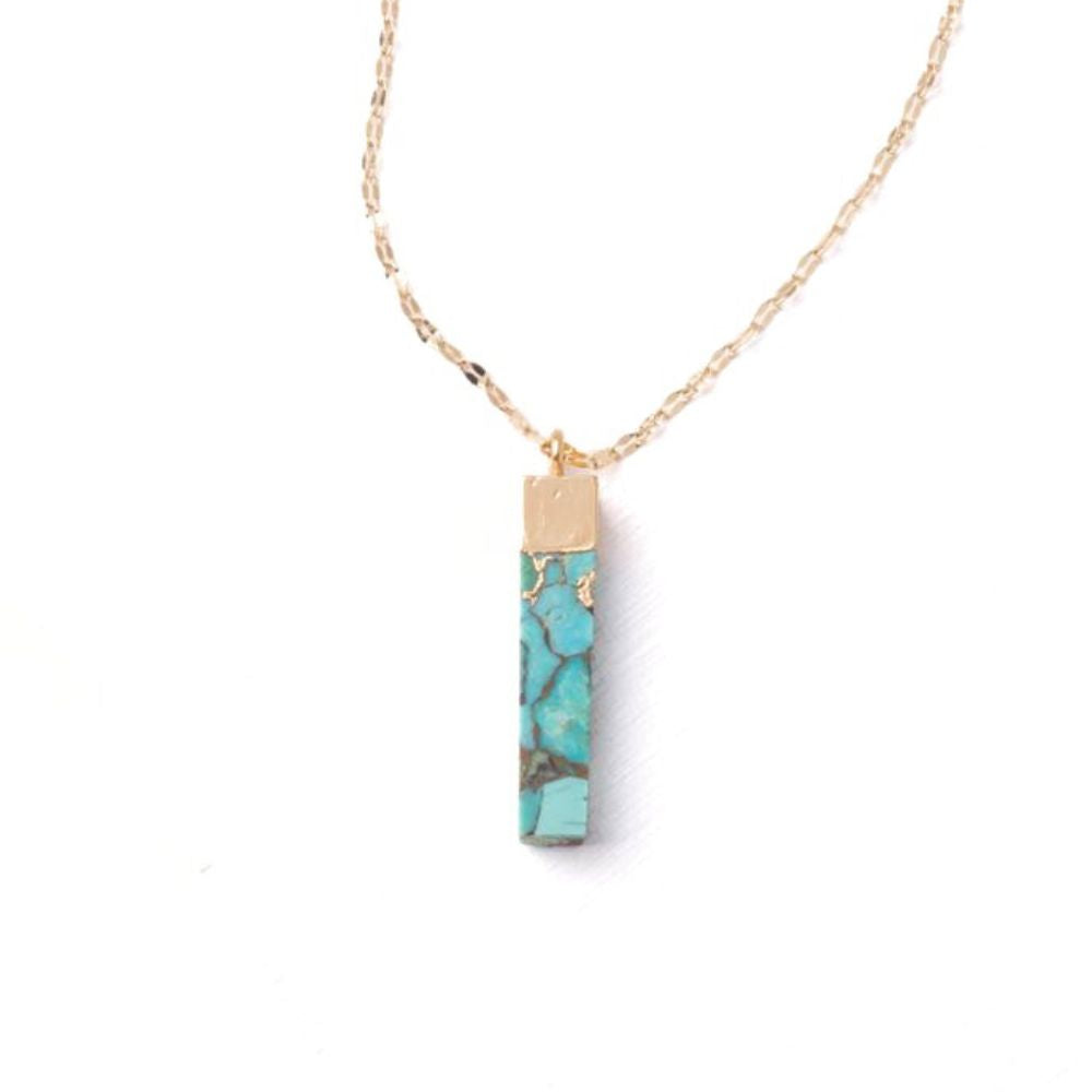 Brayden Turquoise Pendant Necklace