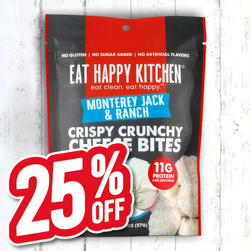 3-pack or 12-pack Monterey Jack & Ranch Crispy Cheese Bites (2oz)