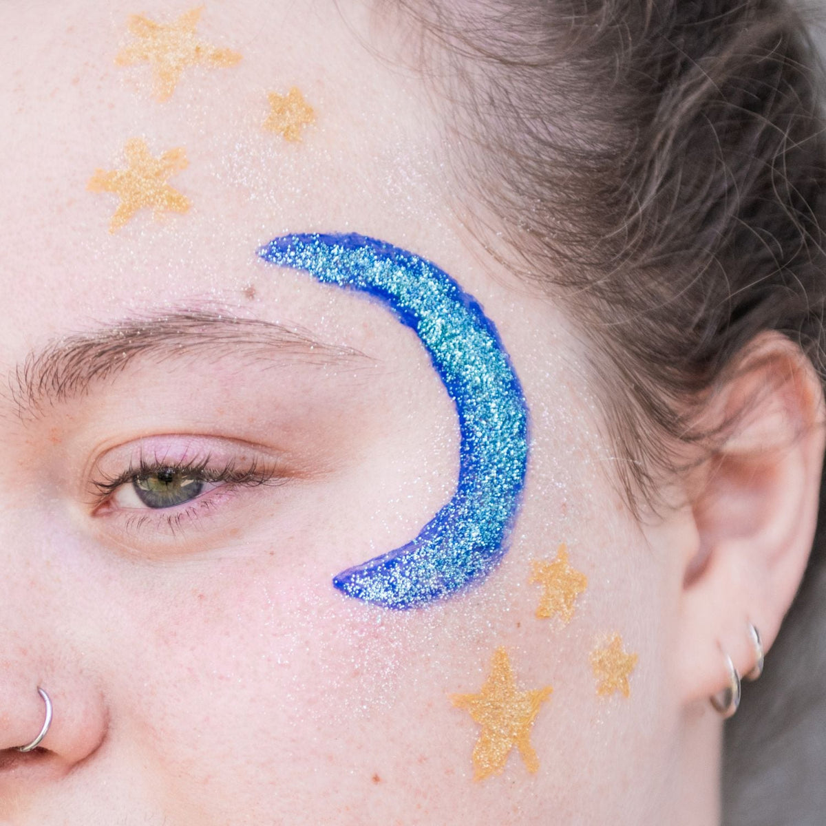 Deluxe Natural Face Paint & Eco Gltter Set